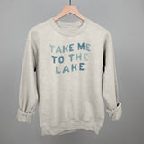 Take Me To The Lake Distressed
