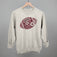 Floral Football Maroon