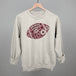 Floral Football Maroon