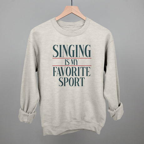 Singing Is My Favorite Sport