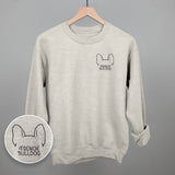 French Bulldog (Left Chest)
