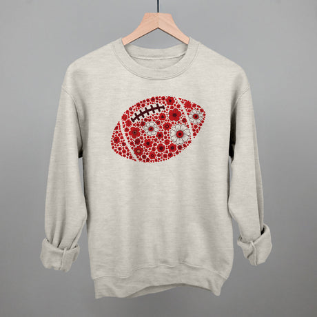 Floral Football Red