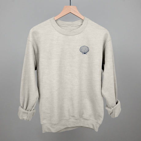 Speckled Seashell (Navy Blue) (Left Chest)