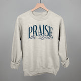 Praise The Lord Blue Script