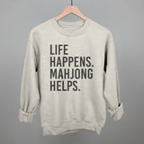 Life Happens Mahjong Helps
