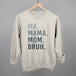 Ma Mama Mom Bruh Blue Gradient Text