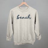Beach (Blue Script)