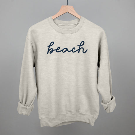 Beach (Blue Script)
