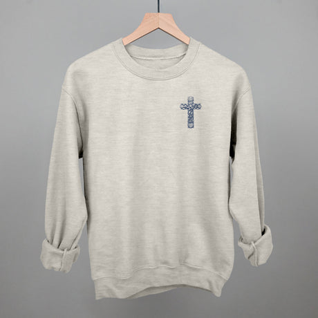 Seashell Cross (Left Chest)