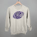 Floral Football Purple