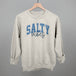 Salty Vibes Arch + Script Distressed