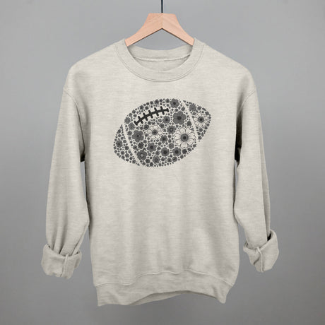 Floral Football Grey