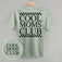 Cool Moms Club Checkered (Back Print)