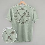 Just A Guy Who Loves Grilling (Back Print)