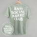 Anti Social Barre Club (White) (Back Print)