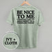 Be Nice To Me Toddler Argument (Back Print)