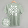 Anti Social Yoga Club (White) (Back Print)