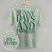 Sunny Days And Fairways (Back Print)