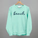 Beach (Blue Script)