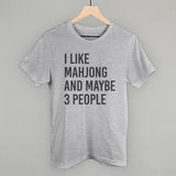 I Like Mahjong And Maybe 3 People