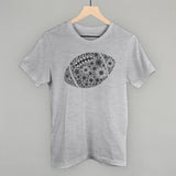 Floral Football Grey