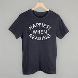 Happiest When Reading (White)