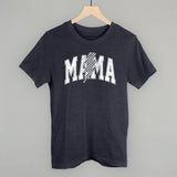Mama Checkered Lightning Bolt Distressed