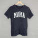 Mama Checkered Lightning Bolt Distressed