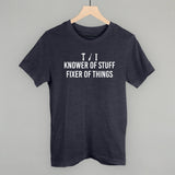 Knower Of Stuff, Fixer Of Things