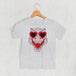 Dino Heart Glasses (Pink) (Kids)