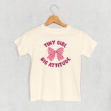 Tiny Girl Big Attitude (Kids)