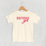Birthday Girl (Pink Sans Serif + Script) (Kids)