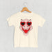 Dino Heart Glasses (Pink) (Kids)