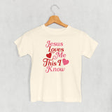 Jesus Loves Me This I Know Hearts (Kids)