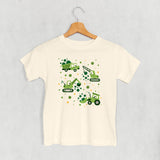 St. Patrick's Construction Vehicles + Clovers (Kids)