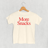 More Snacks Text (Kids)