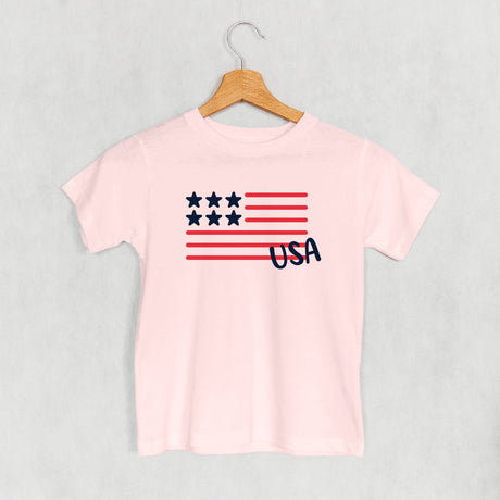 USA Flag Doodle (Kids)