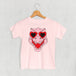 Dino Heart Glasses (Pink) (Kids)