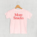 More Snacks Text (Kids)