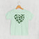 Clovers + Dinosaurs Heart (Kids)
