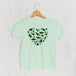 Clovers + Dinosaurs Heart (Kids)