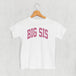 Big Sis Pink Arch (Kids)