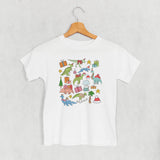 Christmas Dinosaur Collage (Kids)