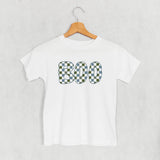 Boo Checkered (Blue & Green) (Kids)