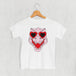 Dino Heart Glasses (Pink) (Kids)