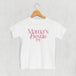 Mama's Bestie Pink Bow (Kids)