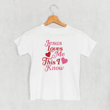Jesus Loves Me This I Know Hearts (Kids)