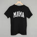 Mama Checkered Lightning Bolt Distressed