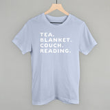 Tea Blanket Couch Reading