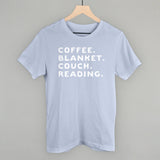 Coffee Blanket Couch Reading